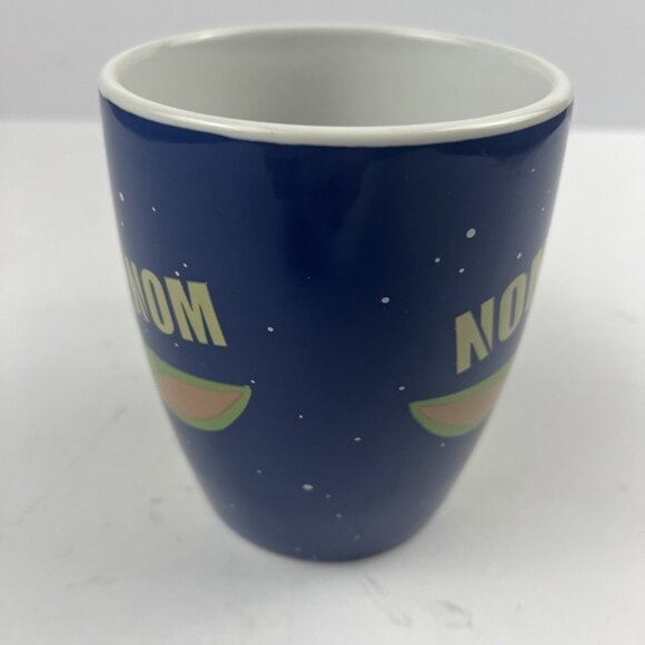 Baby Yoda Star Wars Mandalorian "Nom Nom Nom" Ceramic Mug 25 oz. Blue - Picture 4 of 6